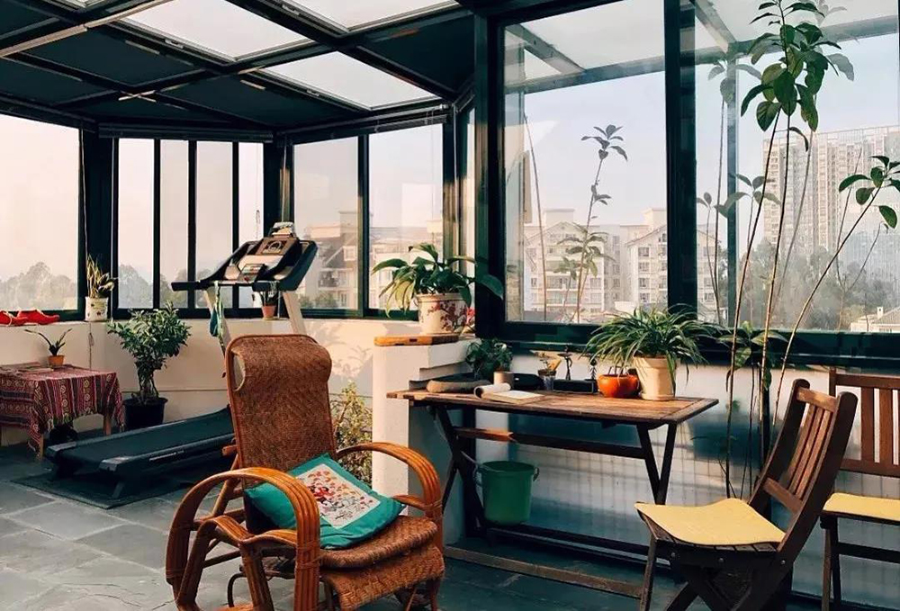 家里建一间美世诚阳光房，惊艳整个秋天！太美了~